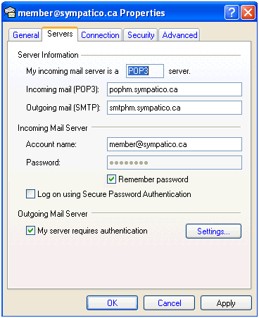 How To Solve Outgoing Sympatico Email Problems Using SSL