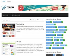Screenshot of wpthemesadvisor.com - Find WordPress Themes Here